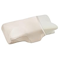 Cervical Neck Pillow | Memory Foam Pillow with Satin Pillowcase | Neck Support Pillow for Sleeping | Side Sleeper Pillow | Back Sleeping | Orthopedic & Ergonomic