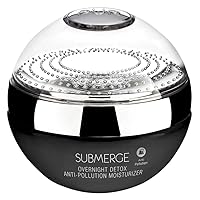 PÜR Beauty Submerge Overnight Detox Anti-Pollution Moisturizer, Helps Restore Skin's Hydration, Helps Smooth Appearance of Blemishes, Charcoal, Aloe & Green Tea, Cruelty Free