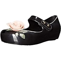 mini melissa Girl's Mini Ultragirl Beauty and The Beast Mary Jane Flat