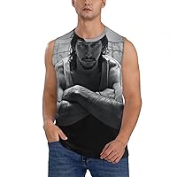Adam Driver Men's Quick Dry Breathable Sports Tank Tops Sleeveless Shirts for Beach Running Workout