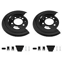 924-212 Brake Backing Plate, Compatible with 2000-2005 Ford Excursion, 1999-2010 F250, 1999-2015 F350, 2011-2014 F450 F550 Super Duty, Left & Right Rear Brake Backing Plate Dust Shield 1 Pair
