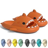 Sharklas Originales Kids, Boys Girl Cloud Shark Slides Non-Slip Novelty Open Toe Sandals, Comfy Cushioned Thick Sole Quick Dry Non-Slip