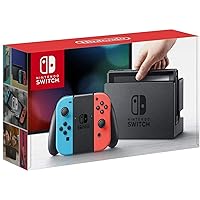Nintendo Newest Switch with Neon Blue and Neon Red Joy-Con - 6.2