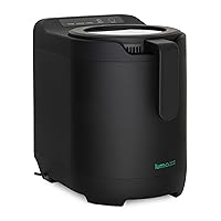 Luma Electric Kitchen Composter, 2.5L Capacity Odorless Countertop Compost Bin with Lid Clear-View Window, Smart Trash Can for Food Disposal, Turn Food Waste into Nutrient-Rich Plant Food