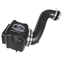 aFe Power Momentum HD 50-74004 GM Diesel Truck 07.5-10 V8-6.6L (td) LMM Performance Intake System (Oiled, 10-Layer Filter)