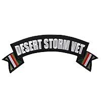 Hot Leathers Desert Storm Vet Banner Patch (4