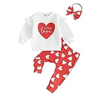 Toddler Baby Girl 4th Of July Outfit Letter Print Short Sleeve Romper Stars Flare Pants Infant Summer Clothes Set