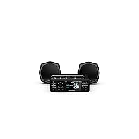 Rockford Fosgate HD9813SG-STAGE1 Digital Media Receiver & Two Speakers Kit for 1998-2013 Harley-Davidson Street Glide