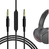 GEEKRIA Audio Cable with Mic Compatible with Sony WH-ULT900N WH-1000XM5 WH-1000XM4 WH-XB920N Headphones Cable, 1/8