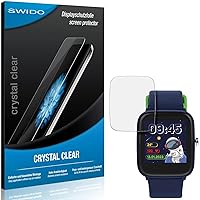 SWIDO Screen Protector Compatible with Ice-Watch Ice Smart Junior S [Pack of 2] Crystal Clear, High Hardness, Protection Against Scratches, Glass Film, Screen Protector, Tempered Glass Film