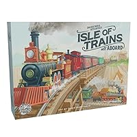 Isle of Trains: All Aboard Base Game by Dranda Games, Strategy Board Game, for 1 to 4 Players and Ages 12+