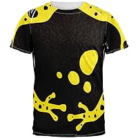 Animal World Yellow Banded Poison Dart Frog Costume All Over Adult T-Shirt