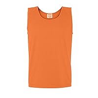 Comfort Colors Men's Adult Tank Top, Style 9360 (Small, Bright Salmon)