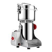700G Electric Grain Grinder, Household Stainless Steel Grinder, Commercial Powder Grinder, Used for Grinding Various Dry Materials
