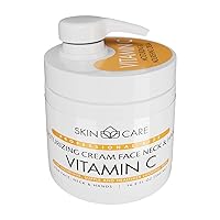 Skin Care 3-in-1 Moisturizing Cream with Vitamin C for Face, Neck and Hands - Delicate and Easily Absorbed Daily Cream for All Skin Types- 16.9 fl. oz.