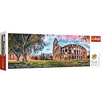 Trefl Panorama Colosseum at Dawn 1000 Piece Jigsaw Puzzle Red 27