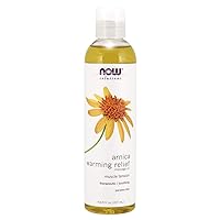 Solutions, Arnica Relief Massage Oil, Therapeutic and Soothing on Sore, Achy Muscles, 8-Ounce