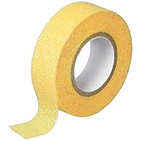 Best Creation GTS011 Glitter Tape, 15mm by 5m, Yellow