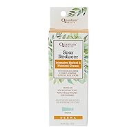 Quantum Health Scar Reducer|Intensive Herbal and Nutrient Cream|Works on New and Existing Scars, Newly Healed Wounds, and Stretch Marks|0.75 Ounce