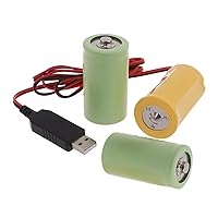 Reliable Power Converter 3x1.5V LR20 D Cell Batteries Eliminators for Flashlights and Portable Devices As A Conductor 10 Year Shelf Life