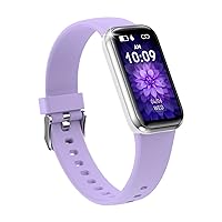 JUSUTEK 2023 Popular Women's Smart Watch, Cute Smart Watch, 1.47-inch Surface, Multi-Function Management, Exercise Mode, Pedometer, Calorie Consumption, Alarm Clock, IP68 Waterproof, Swimming, Smart Watch, SMS/Twitter/WhatsApp/Line Notifications, Incoming Call Display, Line Notifications, iPhone & Android Compatible, Maximum Standby 25 Days, Exquisite Packaging, Christmas Gifts, Japanese Language Support. Japanese instruction manual included (purple. )
