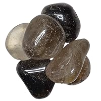 Materials: 1 lb Smokey Quartz Tumbled Stones - Grade 1 - XXLarge - 1.75