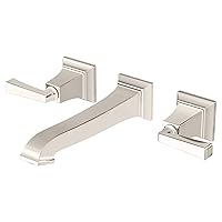 American Standard 7455451.013 Town Square S Two-Handle Wall Mount Faucet, Polished Nickel