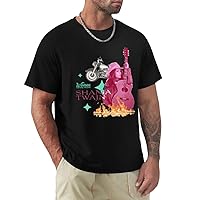 T-Shirt Men's Summer Casual Fashion Pattern Fit Crewneck Cotton Short Sleeve Tee Workout T Shirt