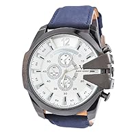Men Sports Cowboy Quartz Watch Analog Military Leather Wrist Watch Casual Fashion Gift for Boyfriend …