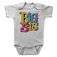 Baffle Big Sister Announcement Shirts For Girls- Promoted to Big Sister toddler Onesie - Big Sister Gifts