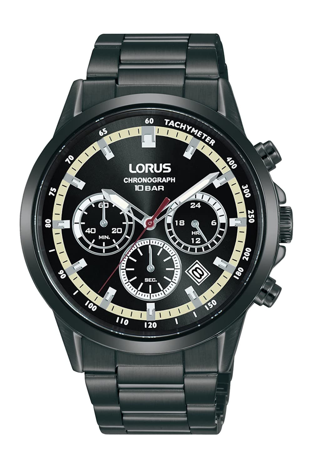 Lorus Sport Man Mens Analog Quartz Watch with Stainless Steel Bracelet RT399JX9