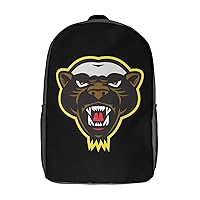Angary Honey-Badger 17 Inches Unisex Laptop Backpack Lightweight Shoulder Bag Travel Daypack