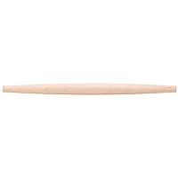 Solid Maple Wood French Rolling Pin, 20-Inches
