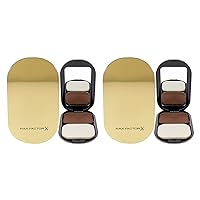 Max Factor Facefinity Compact Foundation SPF 20-10 Soft Sable Foundation Women 0.35 oz Pack of 2