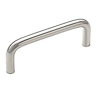 Amerock | Cabinet Pull | Polished Chrome | 3 inch (76 mm) Center to Center | Everyday Heritage | 1 Pack | Drawer Pull | Drawer Handle | Cabinet Hardware