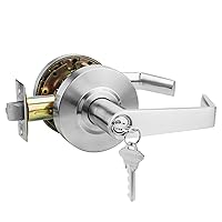 Comercial Door Entry Handles Door Locks Made from Satin Chrome with Heavy Duty Lever Handles Door Locks
