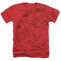 Game of Thrones House Sigil Collection Unisex Adult Sublimated Heather T Shirt