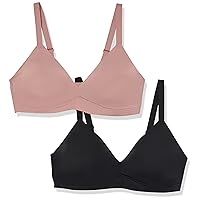 Amazon Essentials Women's Padded Bralette, Pack of 2