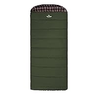 TETON Sports Bridger Canvas Sleeping Bags – Finally, Stay Warm Camping; for Adults and Built to Last