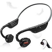 ANCwear Open Ear Headphones Wireless Bluetooth 5.3, 8hrs Playtime Running Headphones with Mic, 27g Lightweight Air Conduction Headphones, Waterproof Sport Wireless Earphones for Running, Cycling