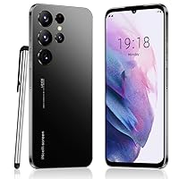 Cheap Smartphone， 6.6'' HD Display, Android 10 OS, 16GB ROM(Extendable to 128GB), Dual SIM Dual Camera, WiFi,GPS,Face ID Mobile Phones (Black)