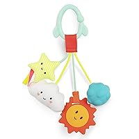 B. toys- B. baby- Baby Sensory Rattle – Hanging Toys for Car Seat, Stroller, Crib, Play Gym – Soft & Crinkly – Fun Activity for Infants, Babies– 3 Months +