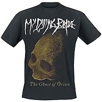 My Dying Bride Men's The Ghost of Orion Skull T-Shirt Black