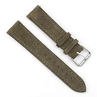 Soft Suede Leather Watch Band Watch Straps Stainless Steel Buckle 18mm 19mm 20mm 22mm 24mm