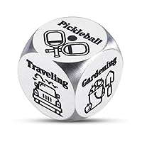 Retirement Gifts for Women Funny Retirement Dice Gift for Her Him Teacher Colleague Coworker Friends Going Away Leaving Gift for Work Mate Employee Boss Appreciation Thank You Gifts Pickle Ball Lover