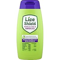 Shampoo & Conditioner in 1, Repels Lice and Super Lice, 10 fl oz