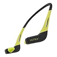 ULTRX™ Wave Banded Ear Plugs, Gray/Yellow