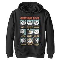 Fifth Sun Kids' Kung Fu Panda Emotions of Po Youth Pullover Hoodie