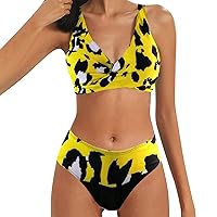 Brazilian Bikini Thong Girls Bikini Underwear Size 12-14 Romper Swimsuits for Women Plus Size Triangl Bikini D