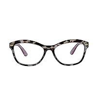 Women's Blue Light Reading Glasses + No Correction Eyewear, Soft Cat Eye